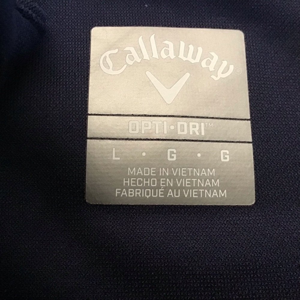 Callaway Navy Performance Opti-Dri Sweater *NWOT* - Picture 2 of 7